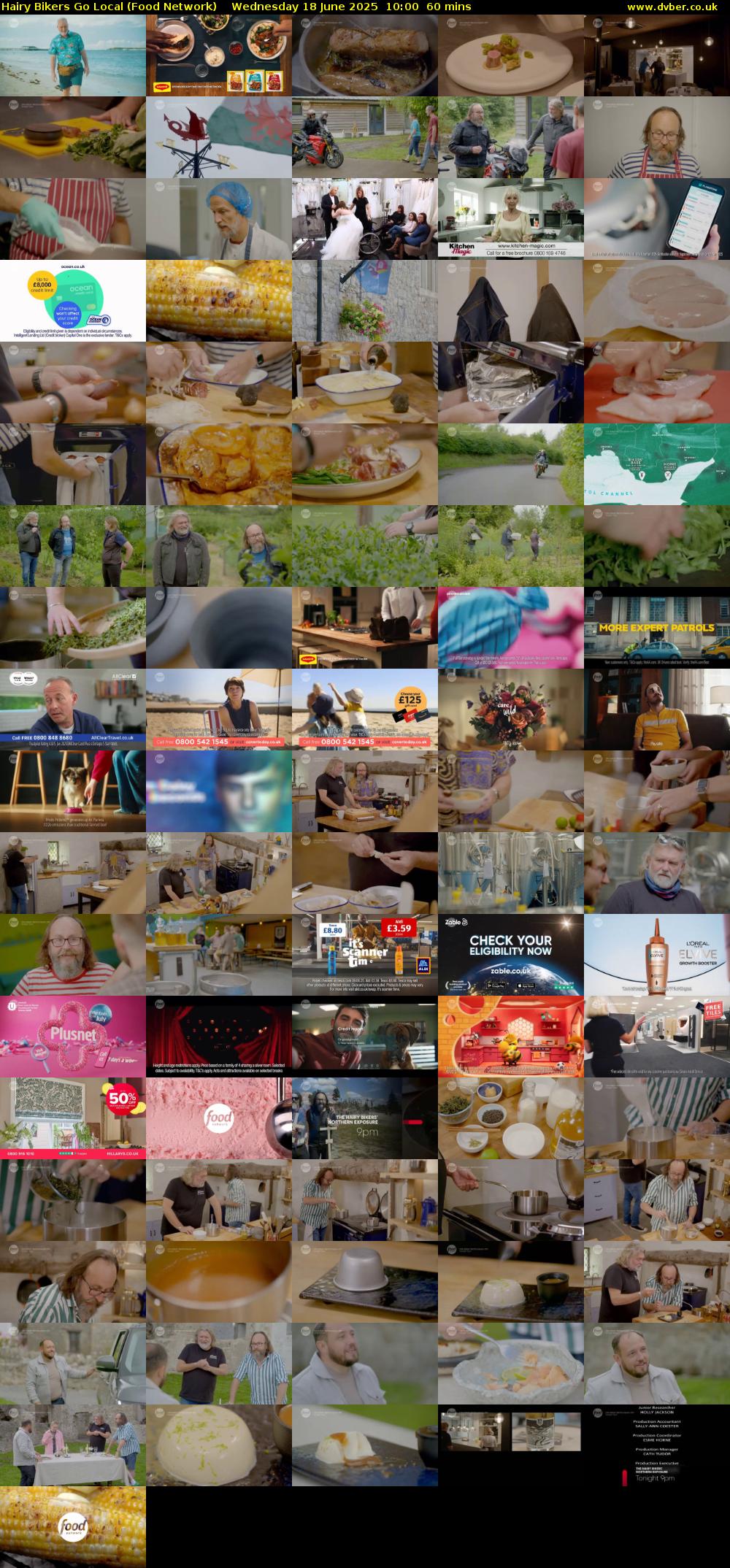 Hairy Bikers Go Local (Food Network) Wednesday 18 June 2025 10:00 - 11:00