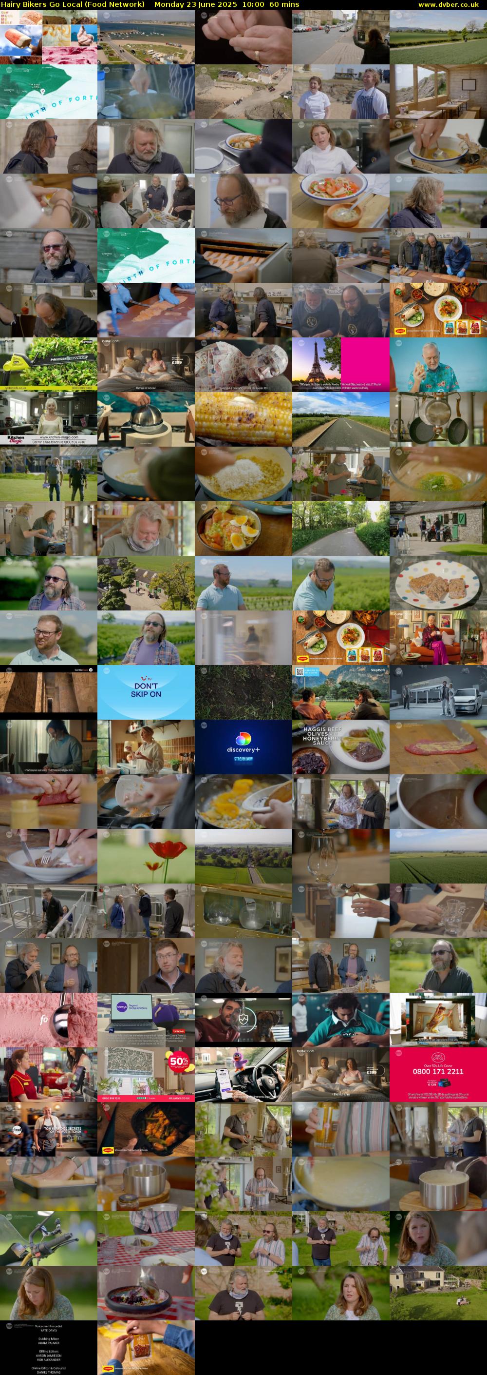 Hairy Bikers Go Local (Food Network) Monday 23 June 2025 10:00 - 11:00