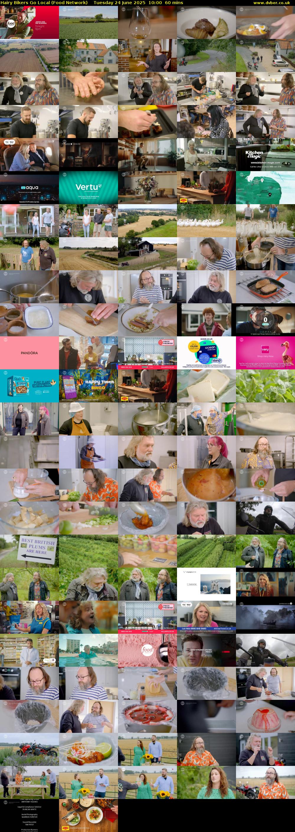 Hairy Bikers Go Local (Food Network) Tuesday 24 June 2025 10:00 - 11:00