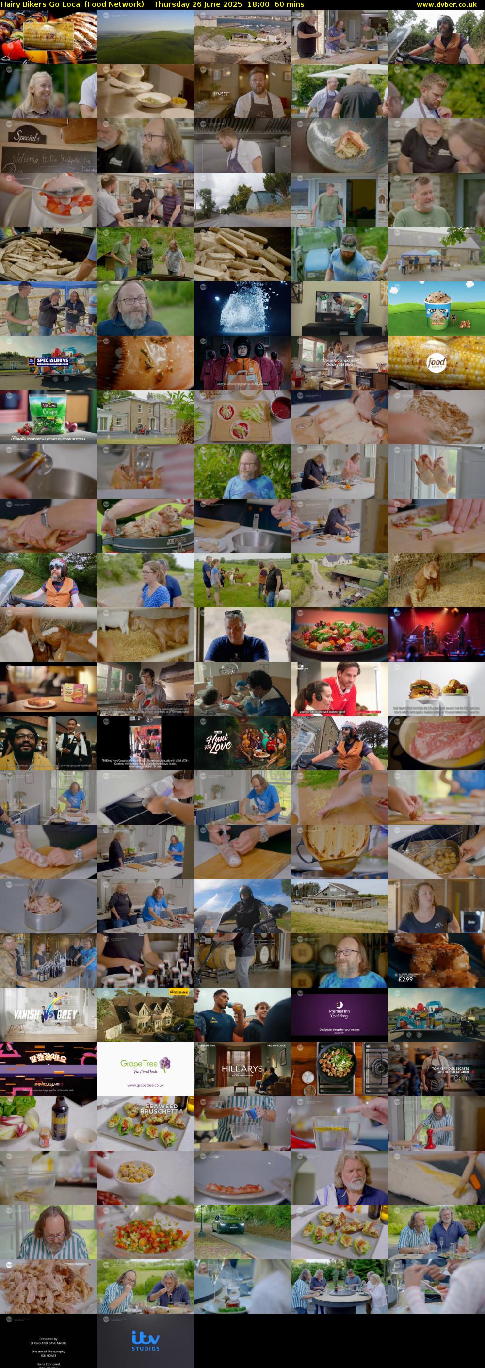 Hairy Bikers Go Local (Food Network) Thursday 26 June 2025 18:00 - 19:00