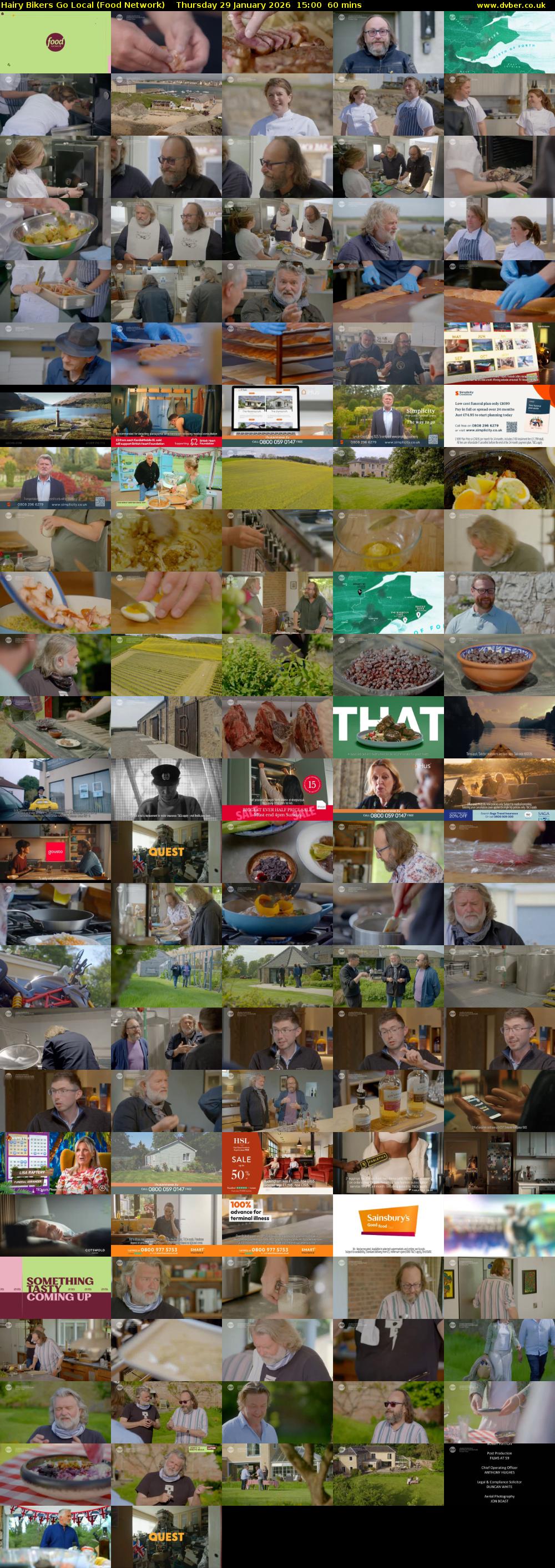 Hairy Bikers Go Local (Food Network) Thursday 29 January 2026 15:00 - 16:00
