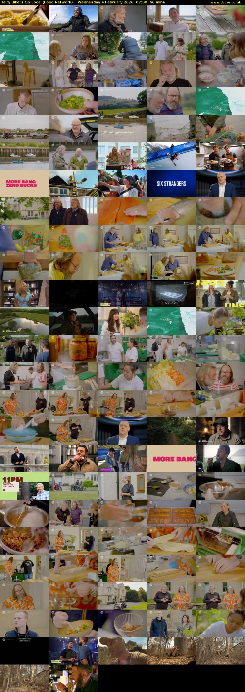 Hairy Bikers Go Local (Food Network) Wednesday 4 February 2026 07:00 - 08:00