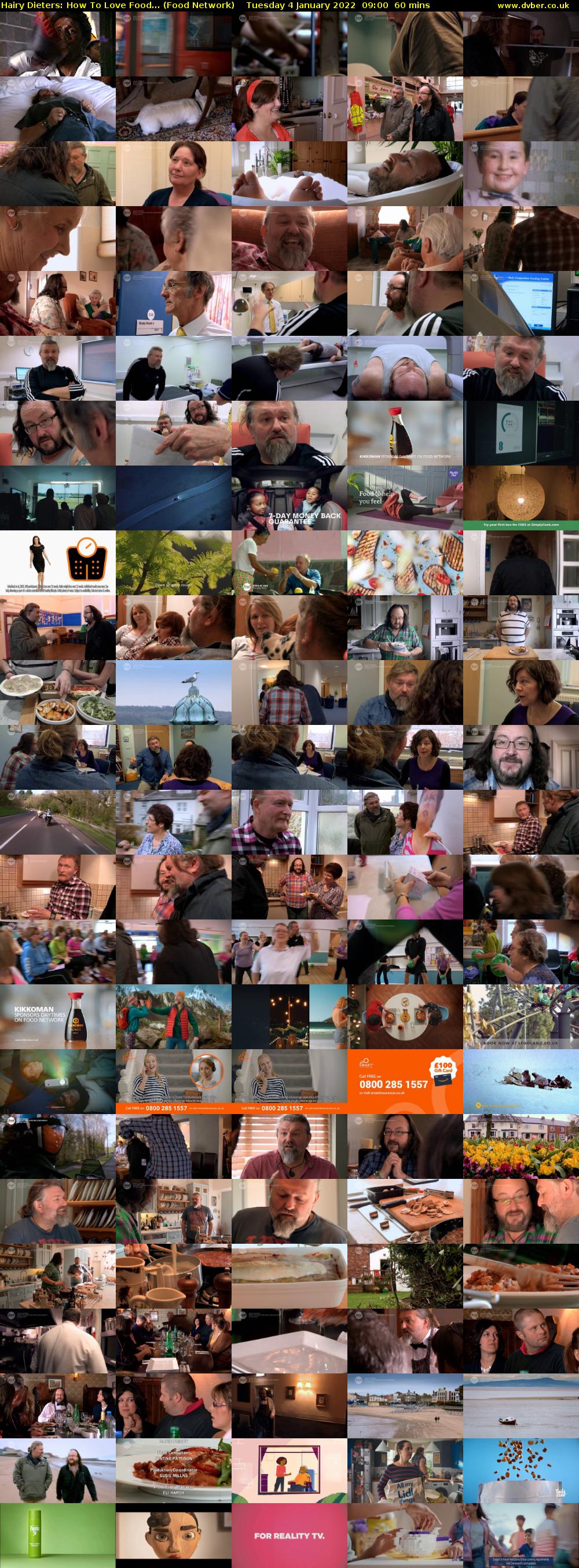 Hairy Dieters: How To Love Food... (Food Network) Tuesday 4 January 2022 09:00 - 10:00