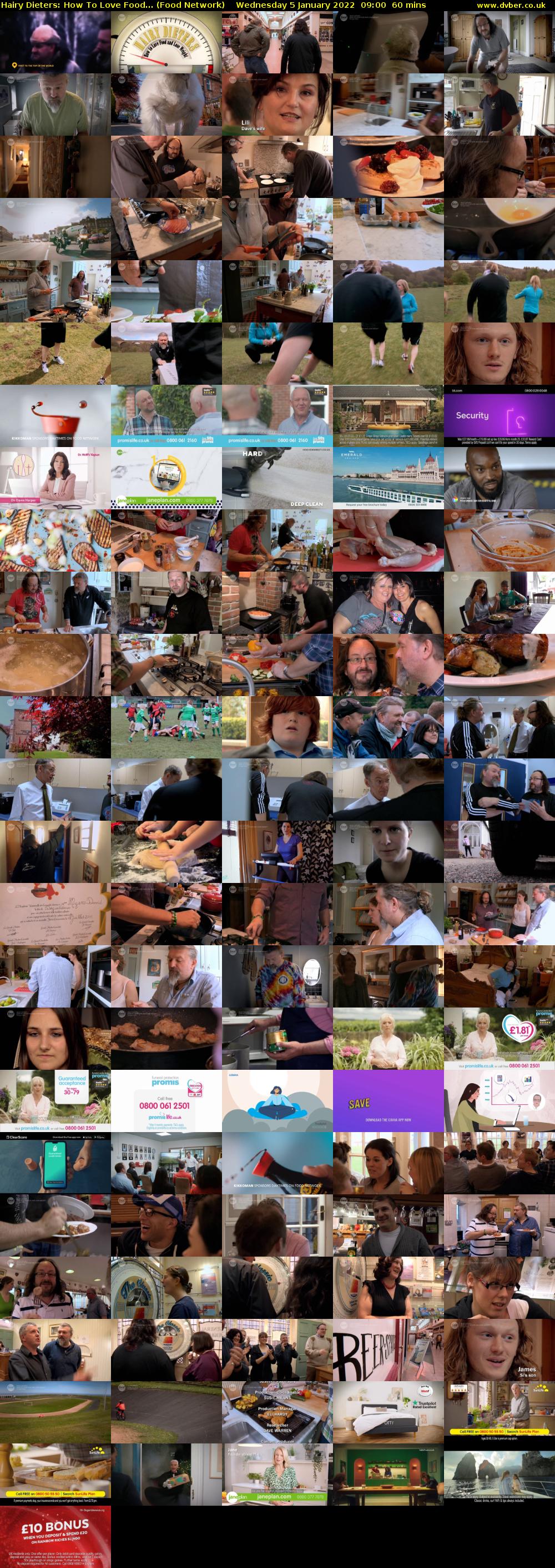 Hairy Dieters: How To Love Food... (Food Network) Wednesday 5 January 2022 09:00 - 10:00