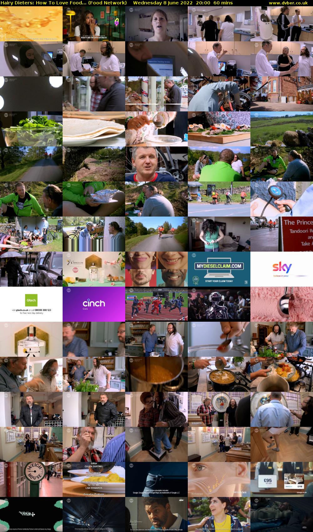 Hairy Dieters: How To Love Food... (Food Network) Wednesday 8 June 2022 20:00 - 21:00