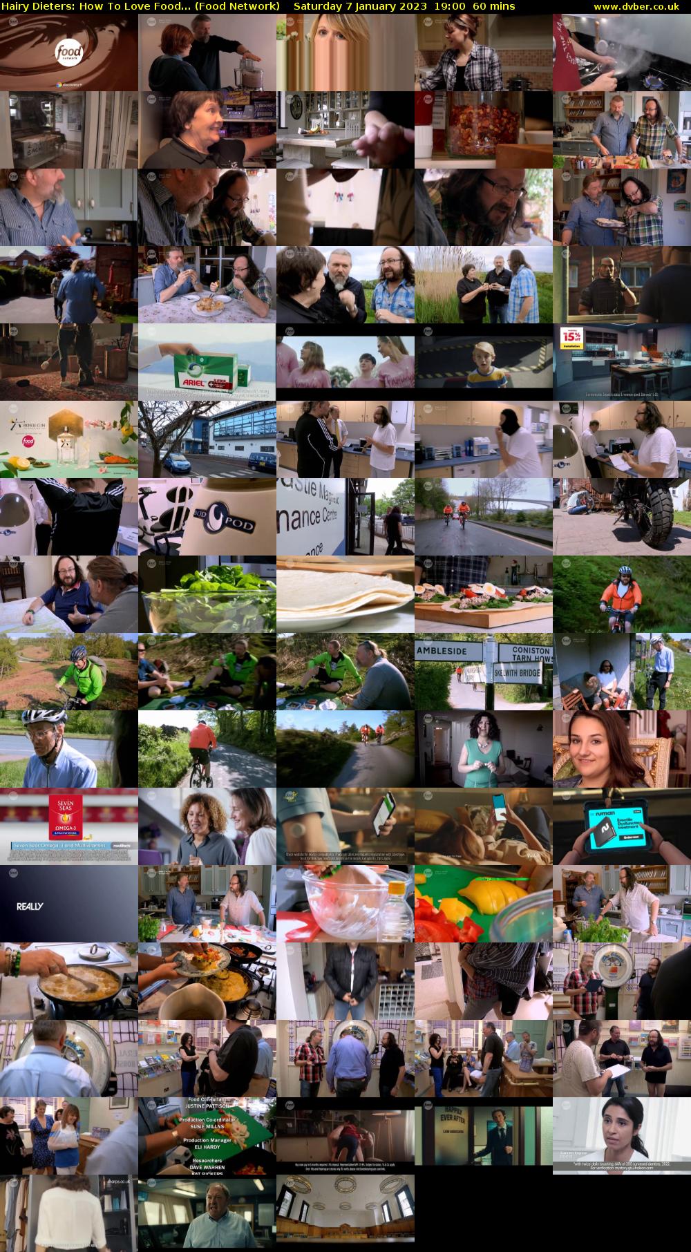 Hairy Dieters: How To Love Food... (Food Network) Saturday 7 January 2023 19:00 - 20:00