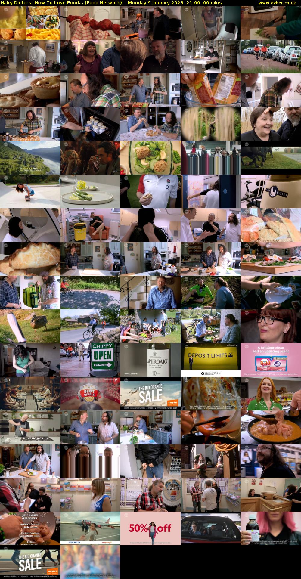 Hairy Dieters: How To Love Food... (Food Network) Monday 9 January 2023 21:00 - 22:00
