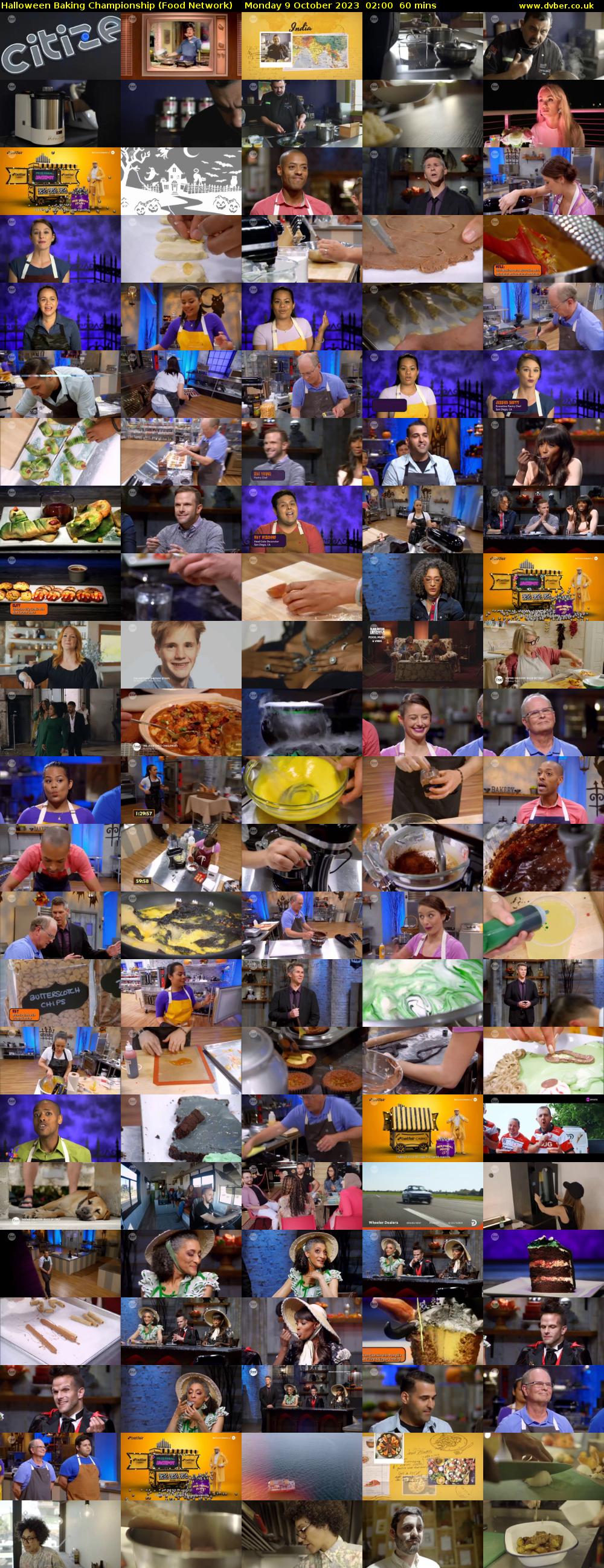 Halloween Baking Championship (Food Network) Monday 9 October 2023 02:00 - 03:00