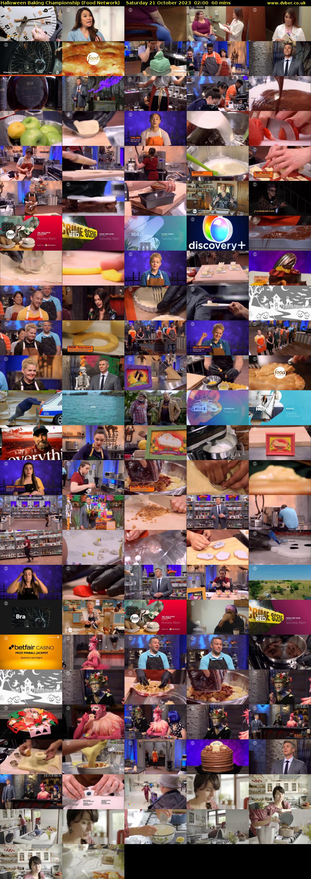 Halloween Baking Championship (Food Network) Saturday 21 October 2023 02:00 - 03:00