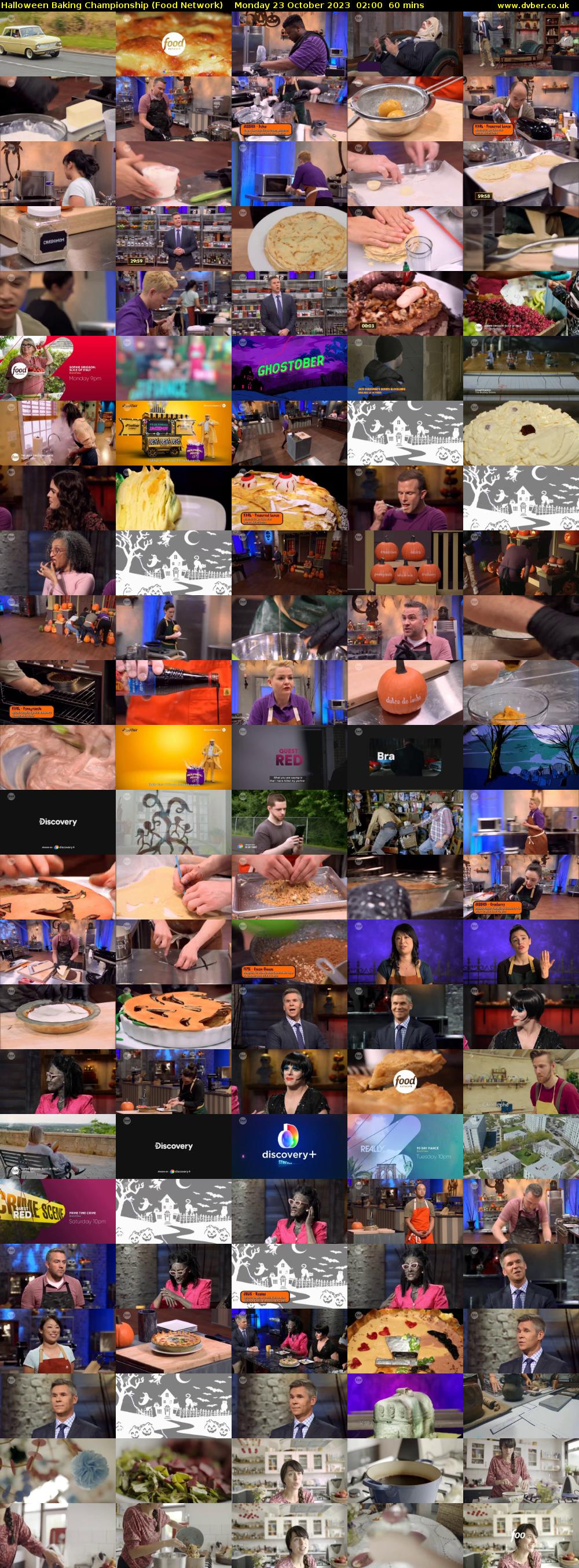 Halloween Baking Championship (Food Network) Monday 23 October 2023 02:00 - 03:00