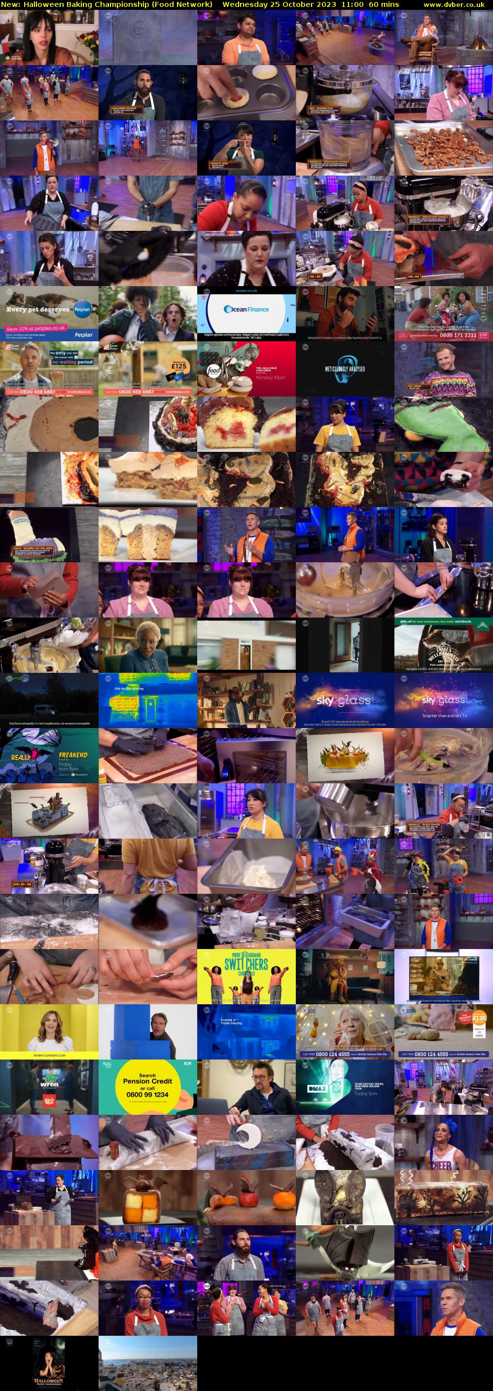 Halloween Baking Championship (Food Network) Wednesday 25 October 2023 11:00 - 12:00