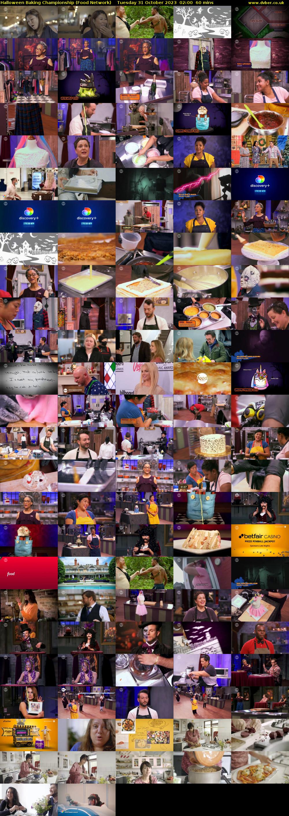 Halloween Baking Championship (Food Network) Tuesday 31 October 2023 02:00 - 03:00