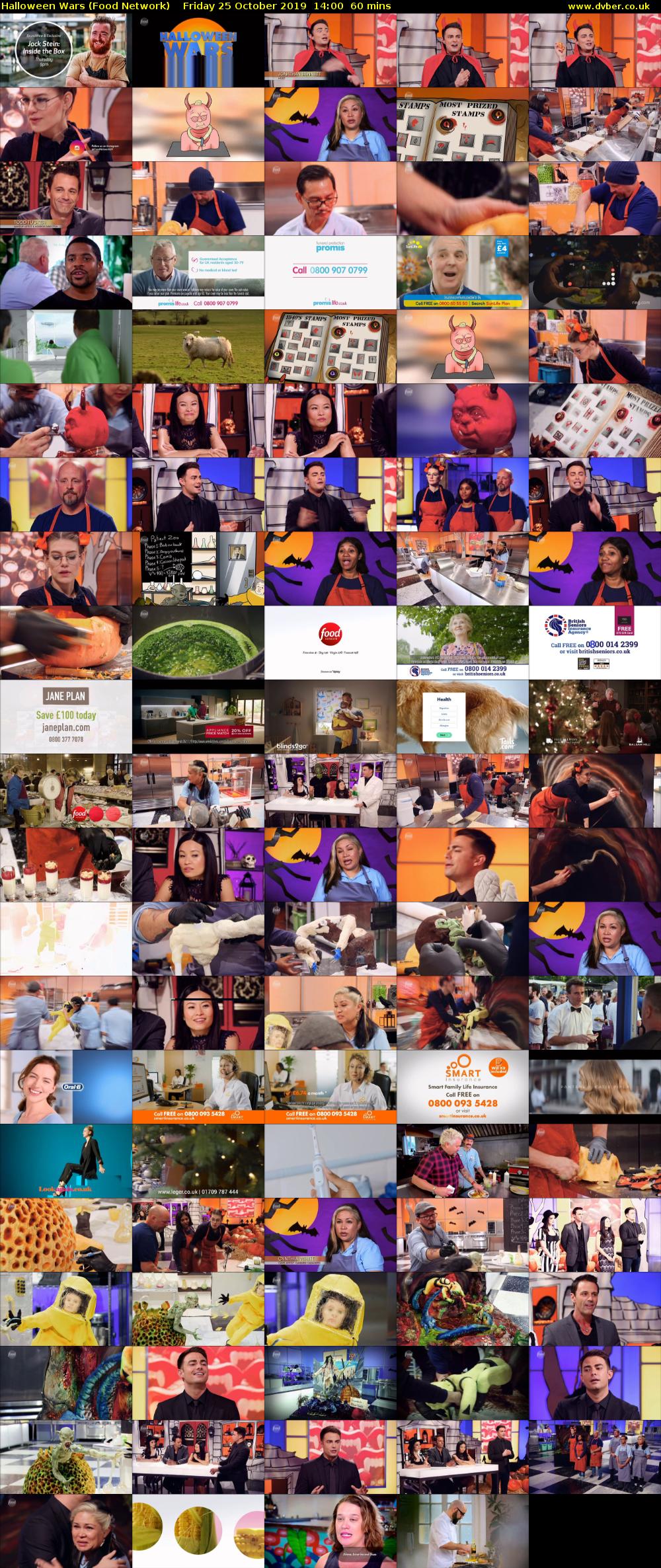 Halloween Wars (Food Network) Friday 25 October 2019 14:00 - 15:00
