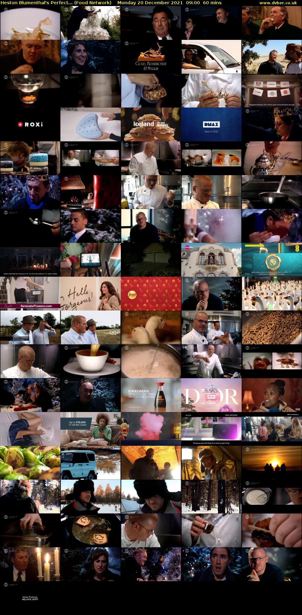 Heston Blumenthal's Perfect... (Food Network) Monday 20 December 2021 09:00 - 10:00