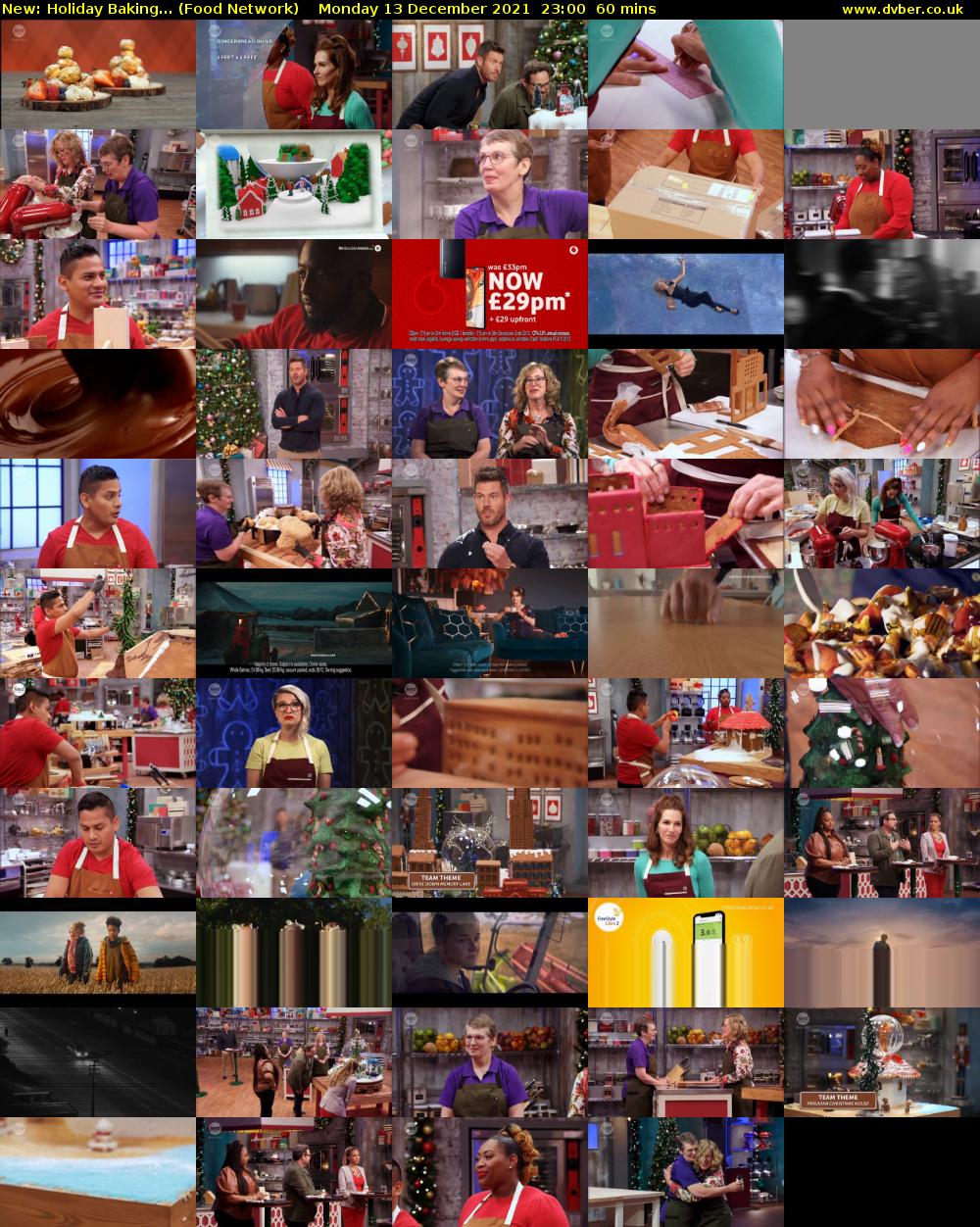 Holiday Baking... (Food Network) Monday 13 December 2021 23:00 - 00:00