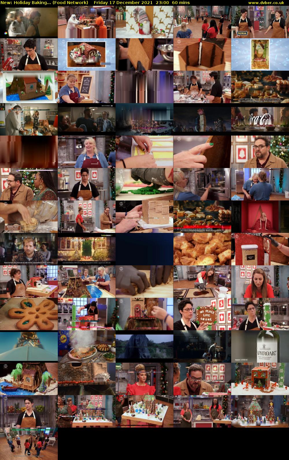 Holiday Baking... (Food Network) Friday 17 December 2021 23:00 - 00:00