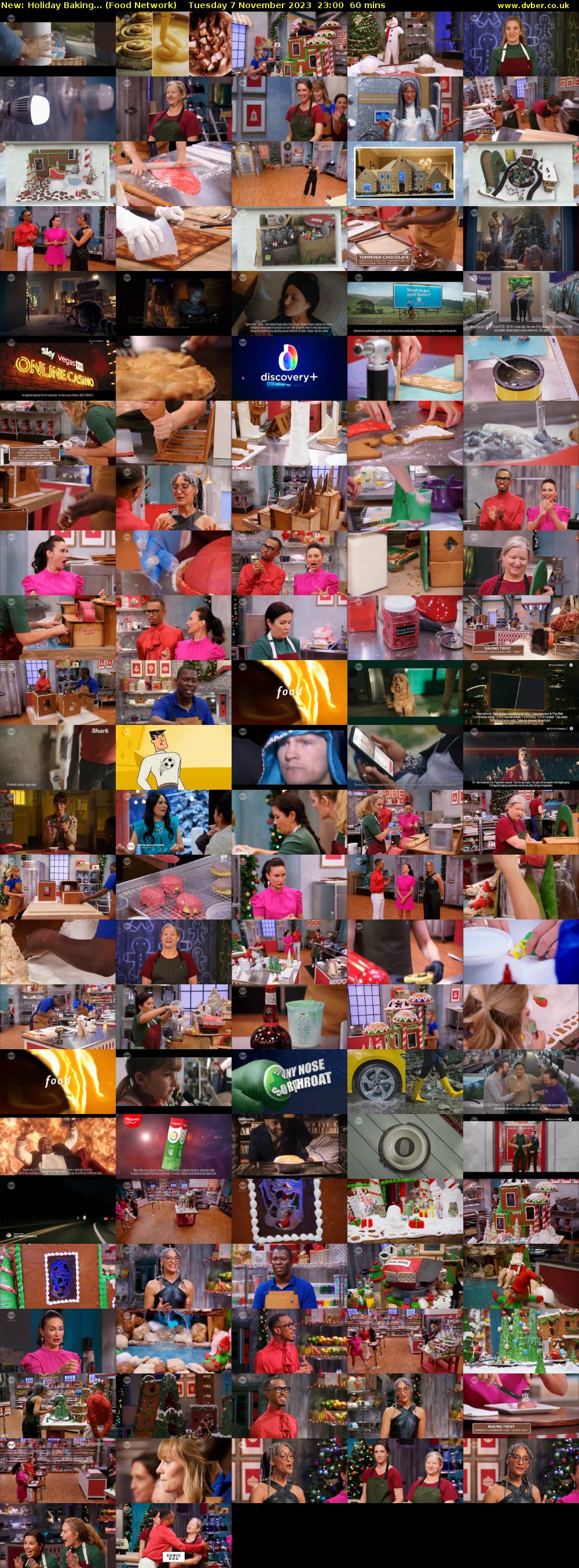 Holiday Baking... (Food Network) Tuesday 7 November 2023 23:00 - 00:00