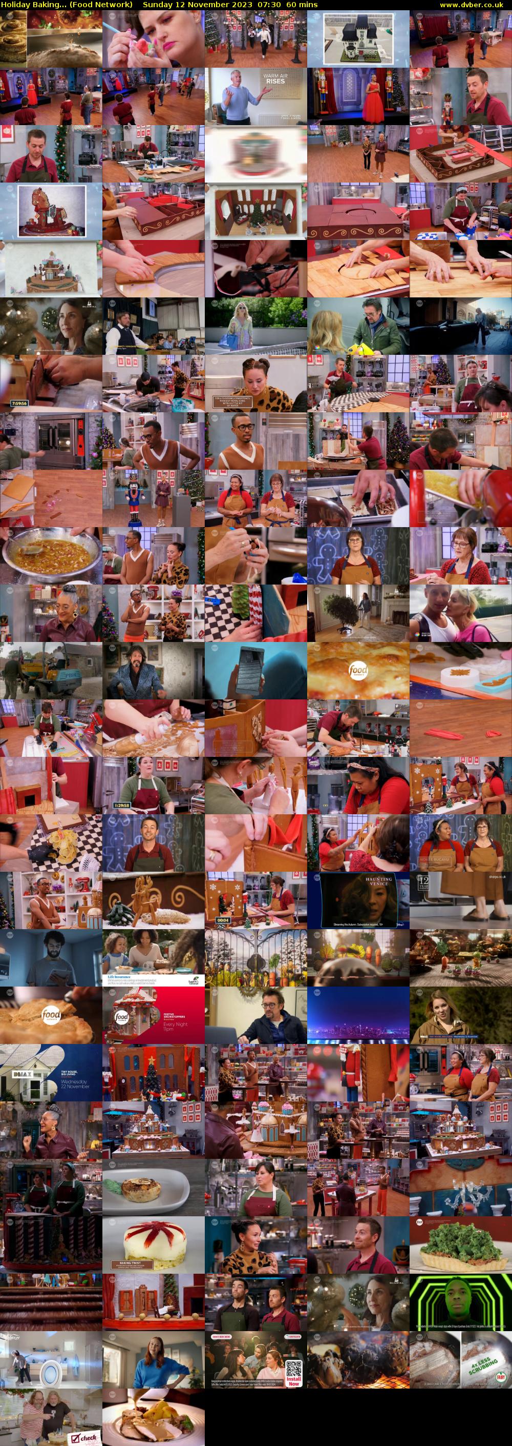 Holiday Baking... (Food Network) Sunday 12 November 2023 07:30 - 08:30