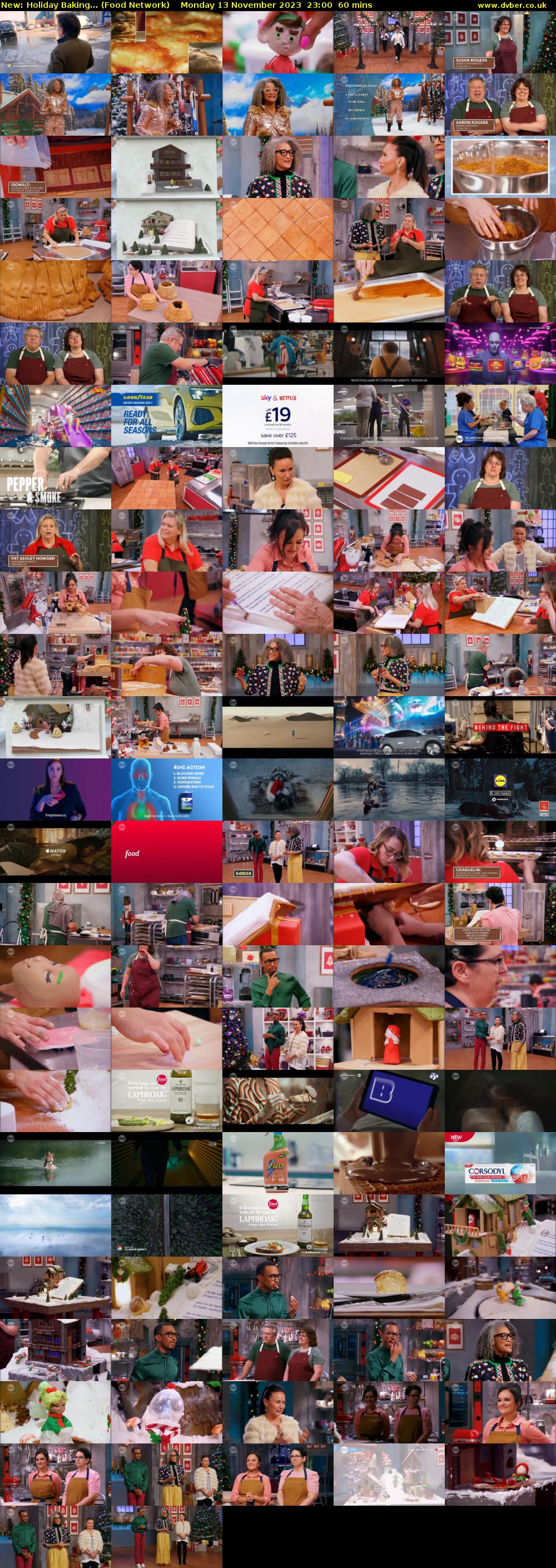 Holiday Baking... (Food Network) Monday 13 November 2023 23:00 - 00:00
