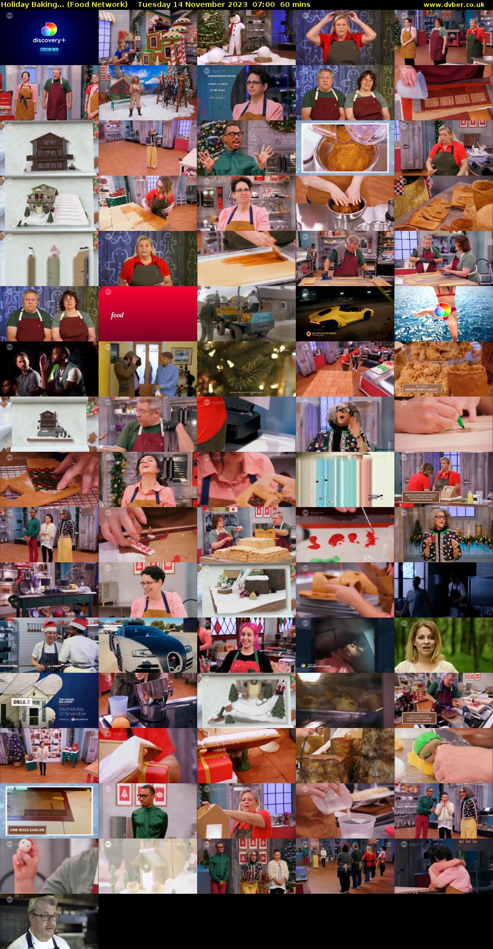 Holiday Baking... (Food Network) Tuesday 14 November 2023 07:00 - 08:00