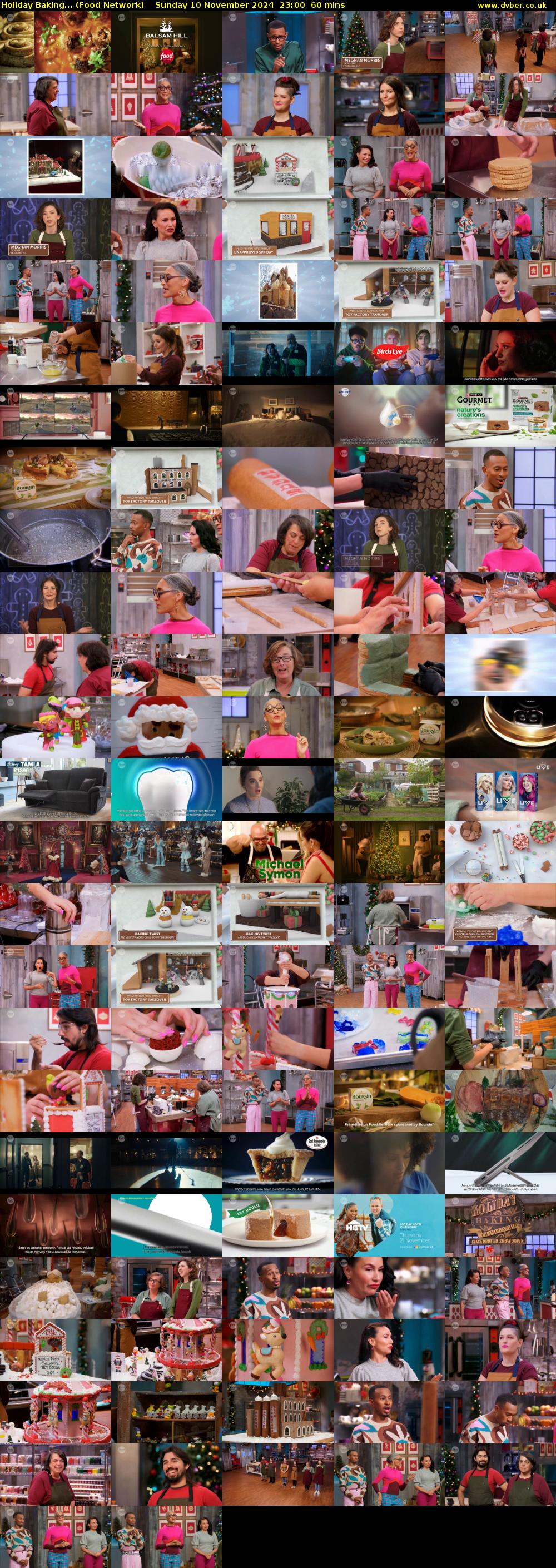 Holiday Baking... (Food Network) Sunday 10 November 2024 23:00 - 00:00