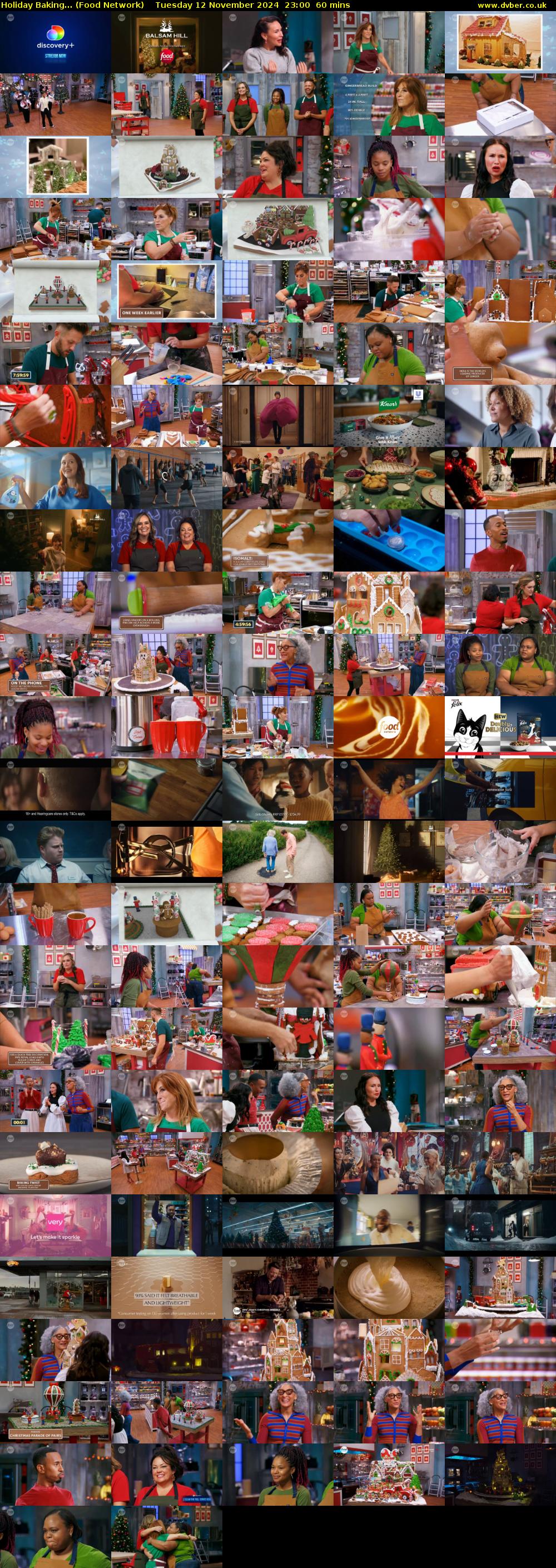 Holiday Baking... (Food Network) Tuesday 12 November 2024 23:00 - 00:00