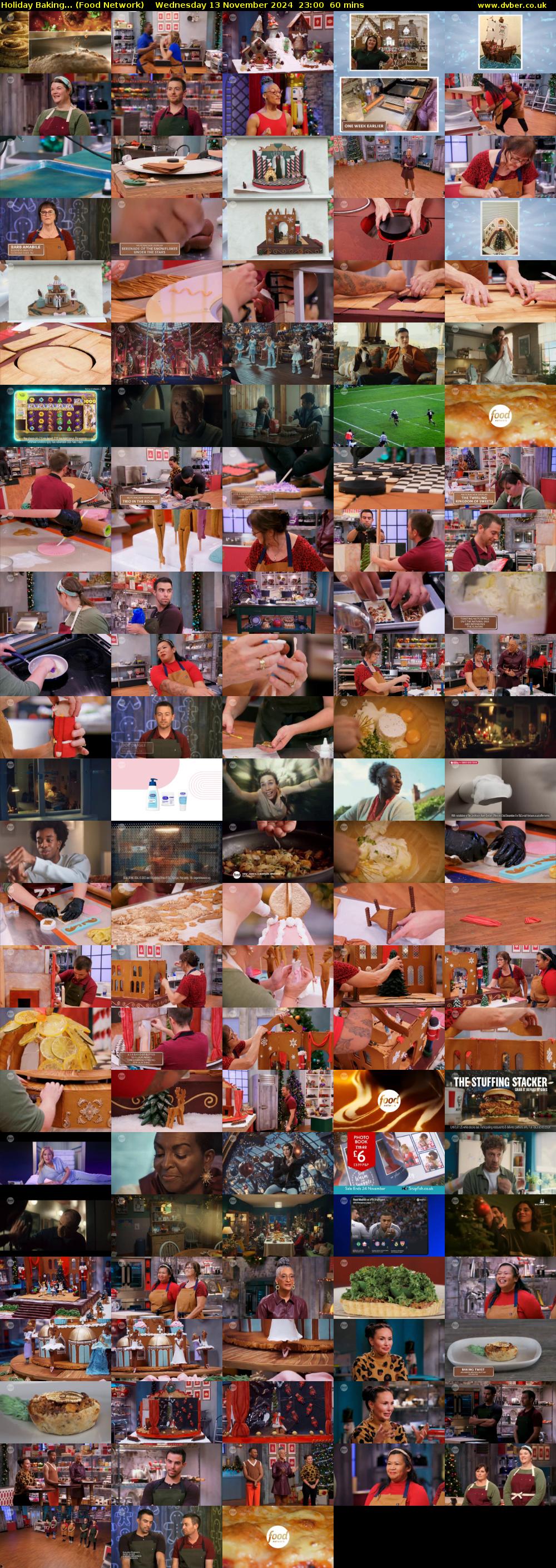 Holiday Baking... (Food Network) Wednesday 13 November 2024 23:00 - 00:00