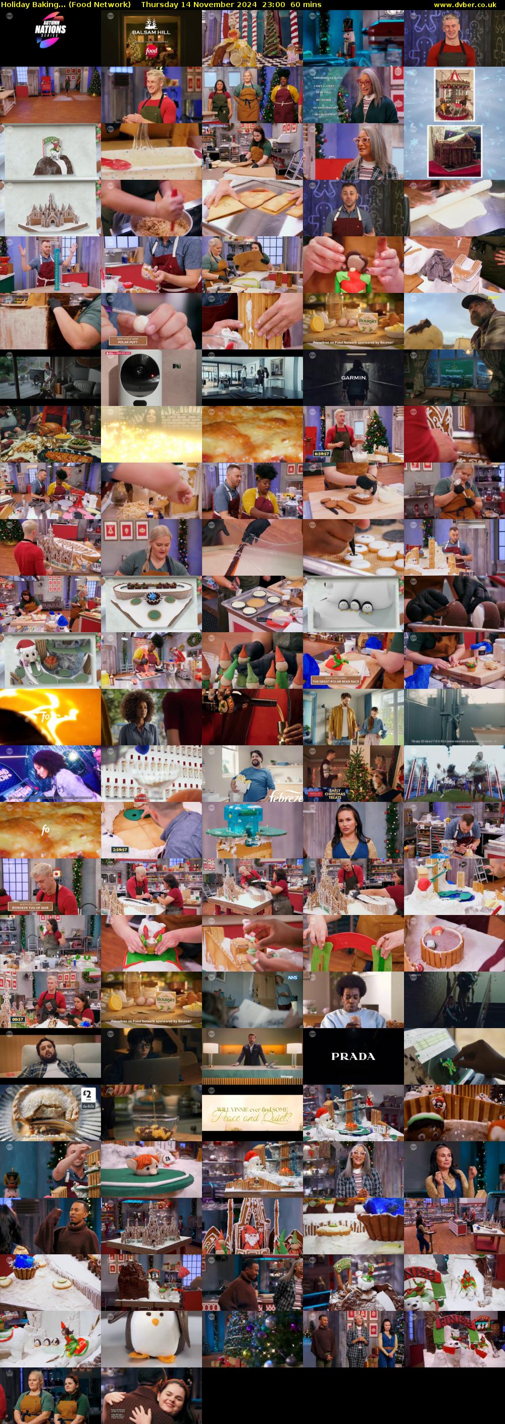 Holiday Baking... (Food Network) Thursday 14 November 2024 23:00 - 00:00