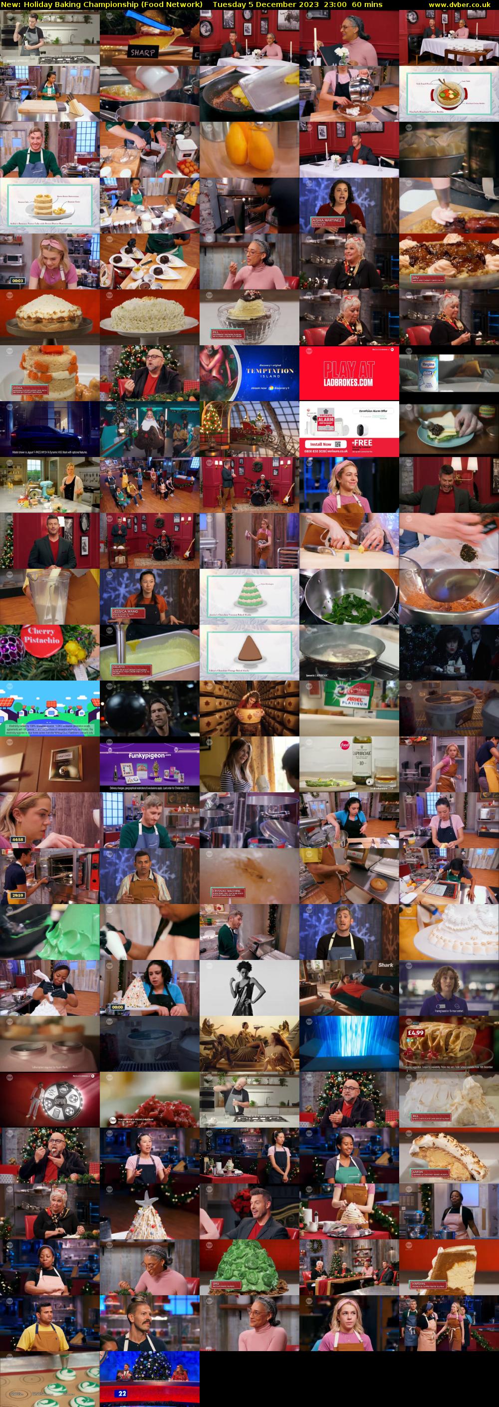 Holiday Baking Championship (Food Network) Tuesday 5 December 2023 23:00 - 00:00
