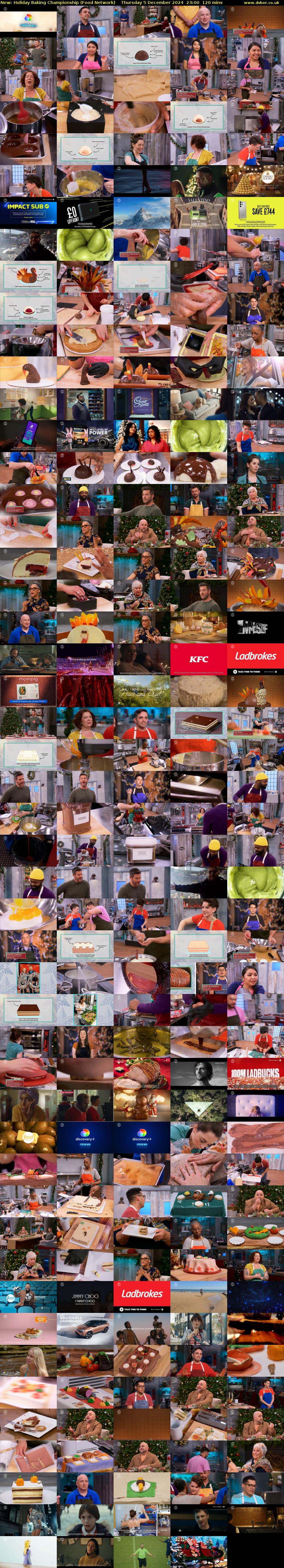 Holiday Baking Championship (Food Network) Thursday 5 December 2024 23:00 - 01:00