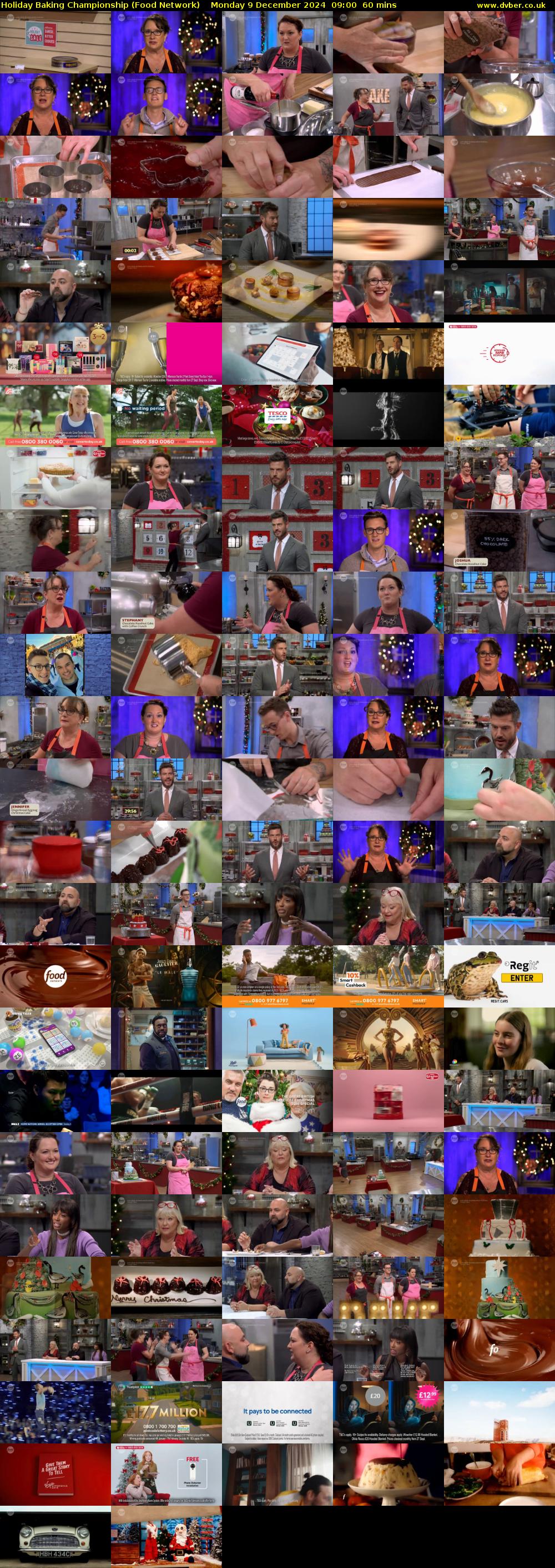 Holiday Baking Championship (Food Network) Monday 9 December 2024 09:00 - 10:00