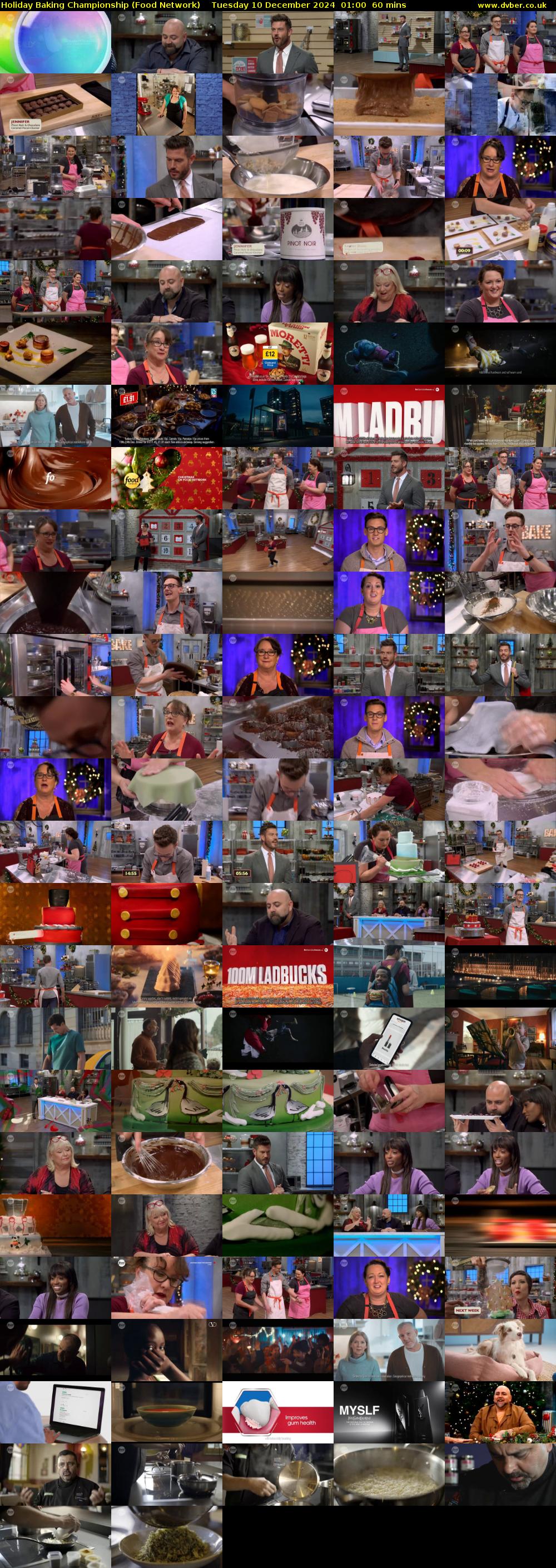 Holiday Baking Championship (Food Network) Tuesday 10 December 2024 01:00 - 02:00