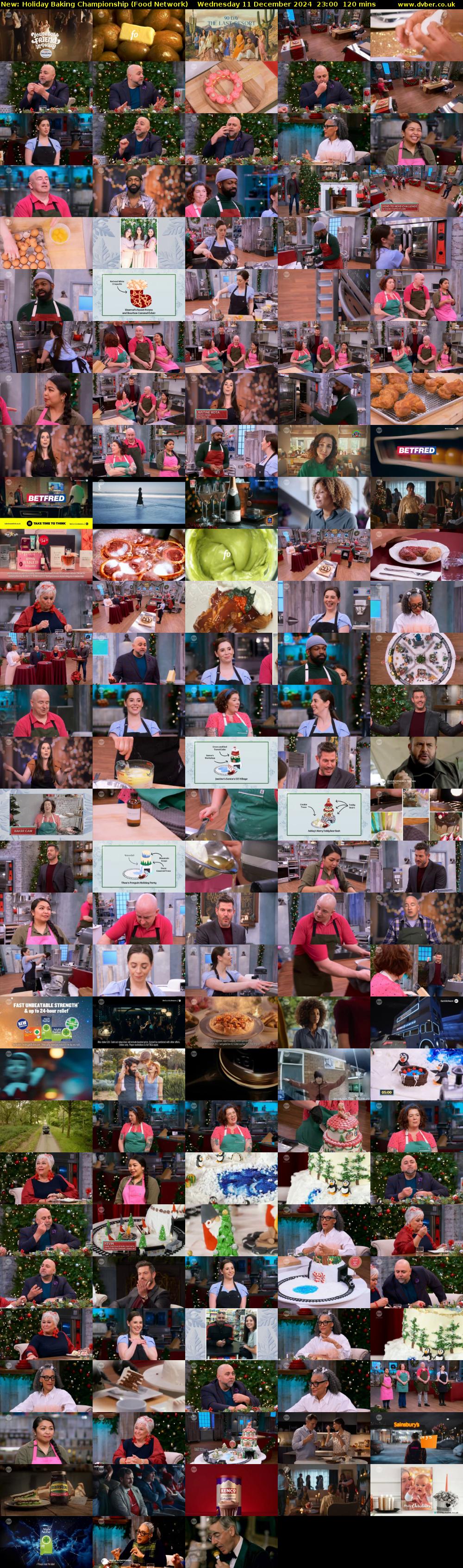 Holiday Baking Championship (Food Network) Wednesday 11 December 2024 23:00 - 01:00