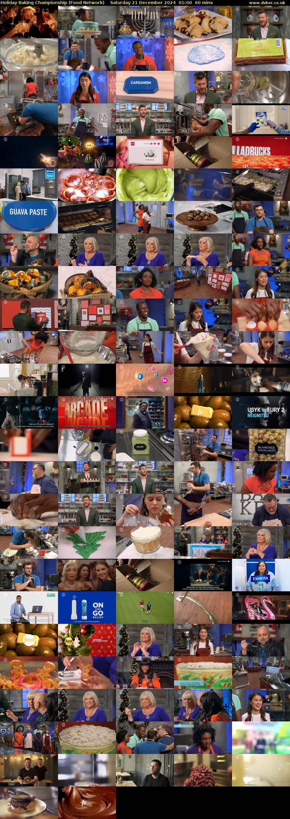 Holiday Baking Championship (Food Network) Saturday 21 December 2024 01:00 - 02:00