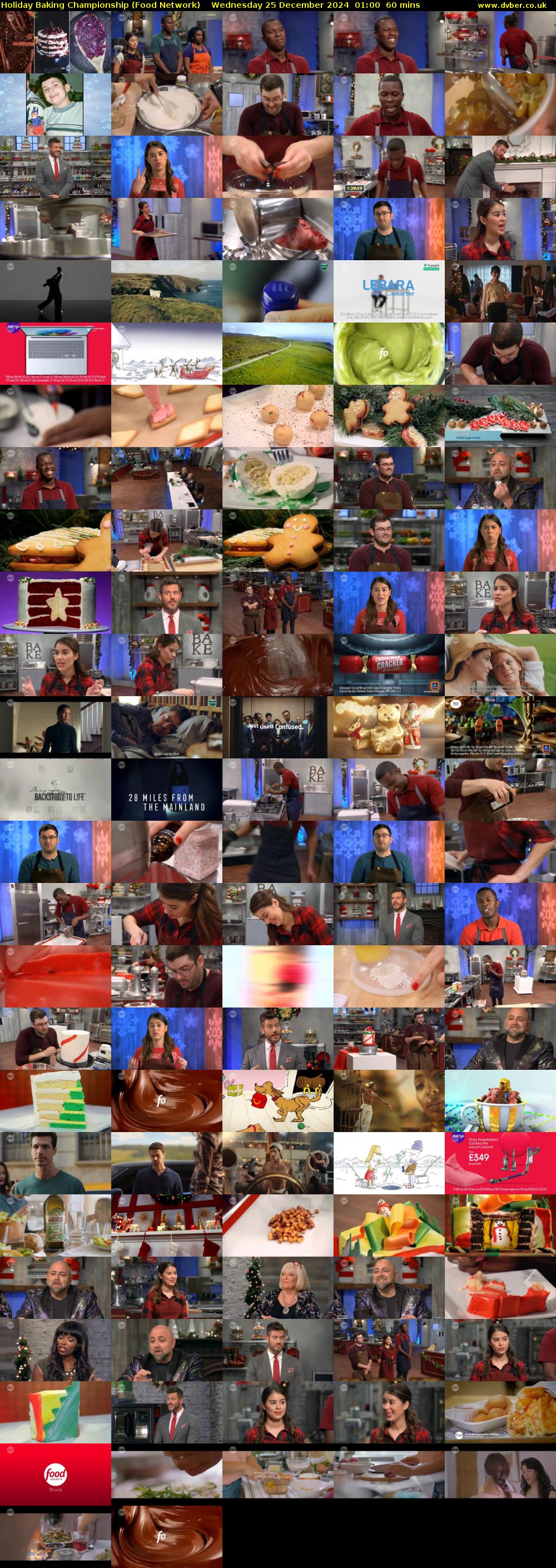 Holiday Baking Championship (Food Network) Wednesday 25 December 2024 01:00 - 02:00