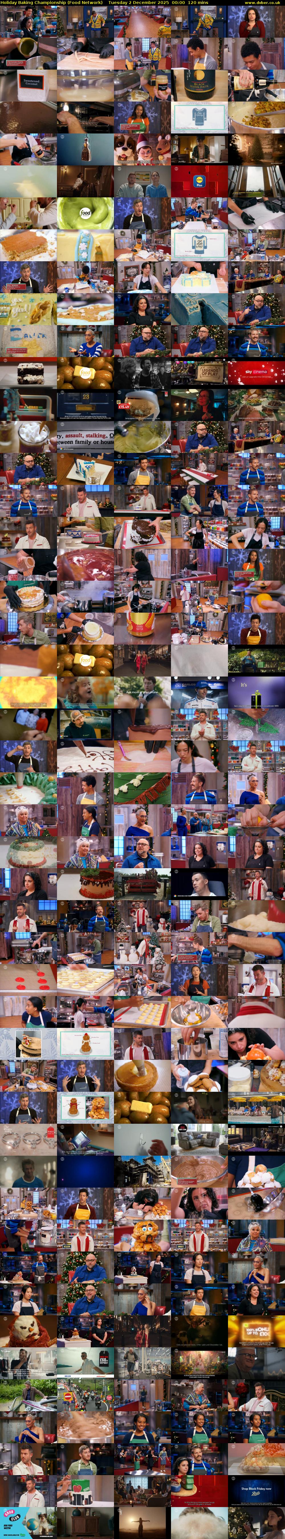 Holiday Baking Championship (Food Network) Tuesday 2 December 2025 00:00 - 02:00