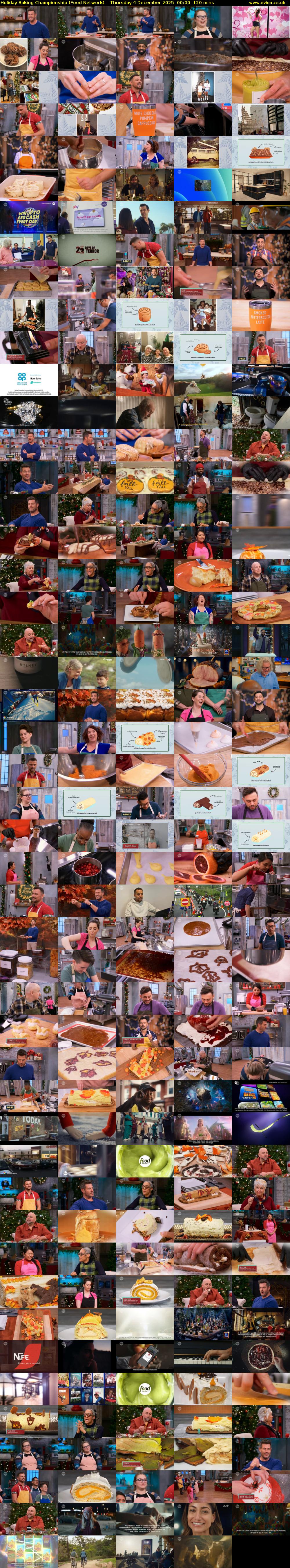 Holiday Baking Championship (Food Network) Thursday 4 December 2025 00:00 - 02:00