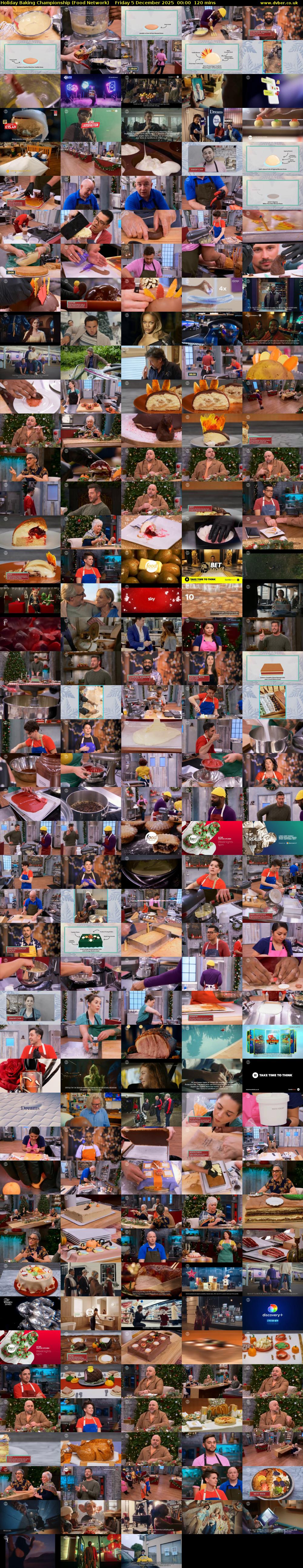 Holiday Baking Championship (Food Network) Friday 5 December 2025 00:00 - 02:00