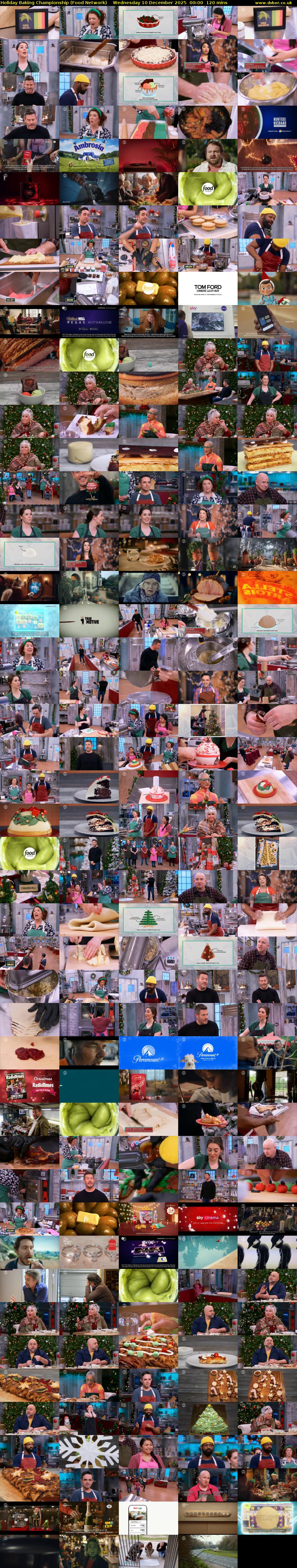 Holiday Baking Championship (Food Network) Wednesday 10 December 2025 00:00 - 02:00
