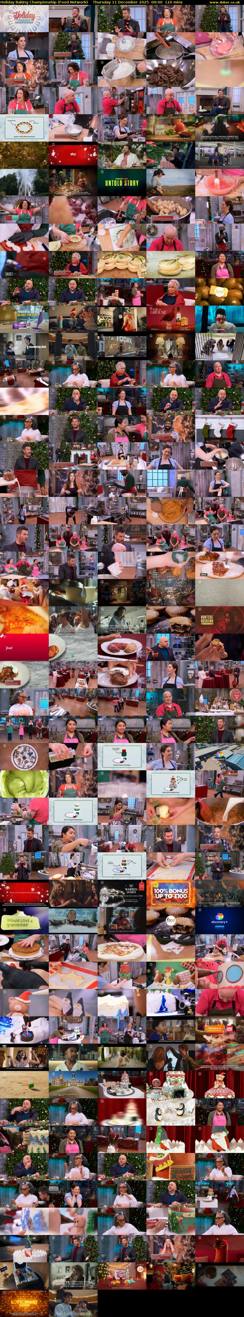 Holiday Baking Championship (Food Network) Thursday 11 December 2025 00:00 - 02:00