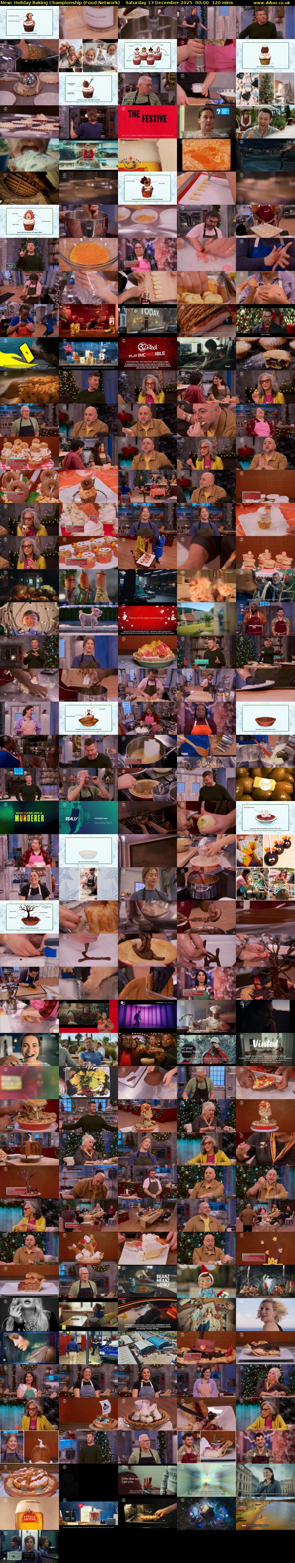 Holiday Baking Championship (Food Network) Saturday 13 December 2025 00:00 - 02:00