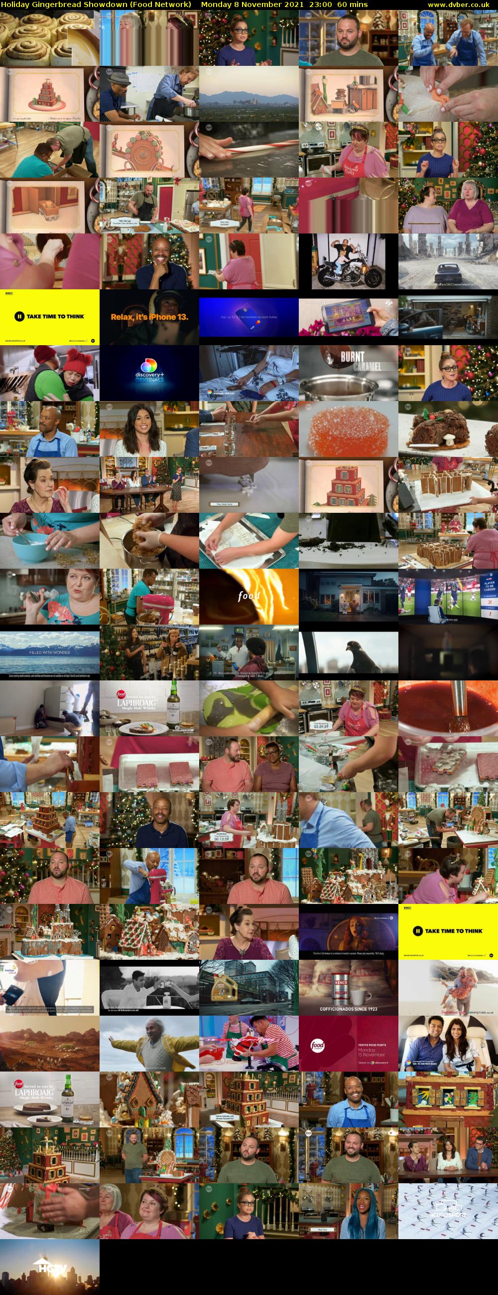 Holiday Gingerbread Showdown (Food Network) Monday 8 November 2021 23:00 - 00:00