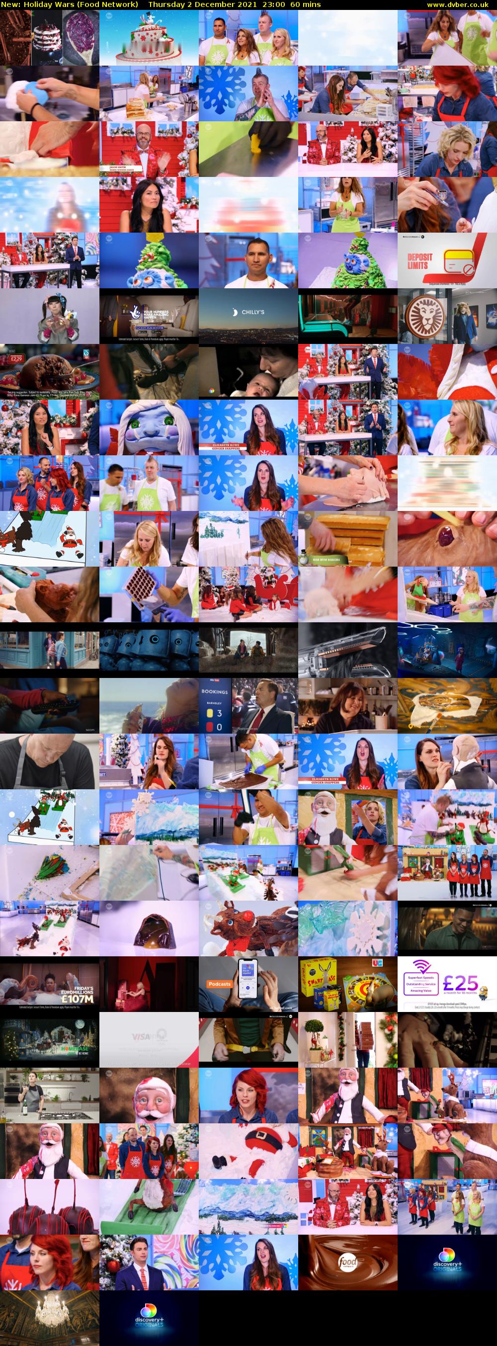 Holiday Wars (Food Network) Thursday 2 December 2021 23:00 - 00:00