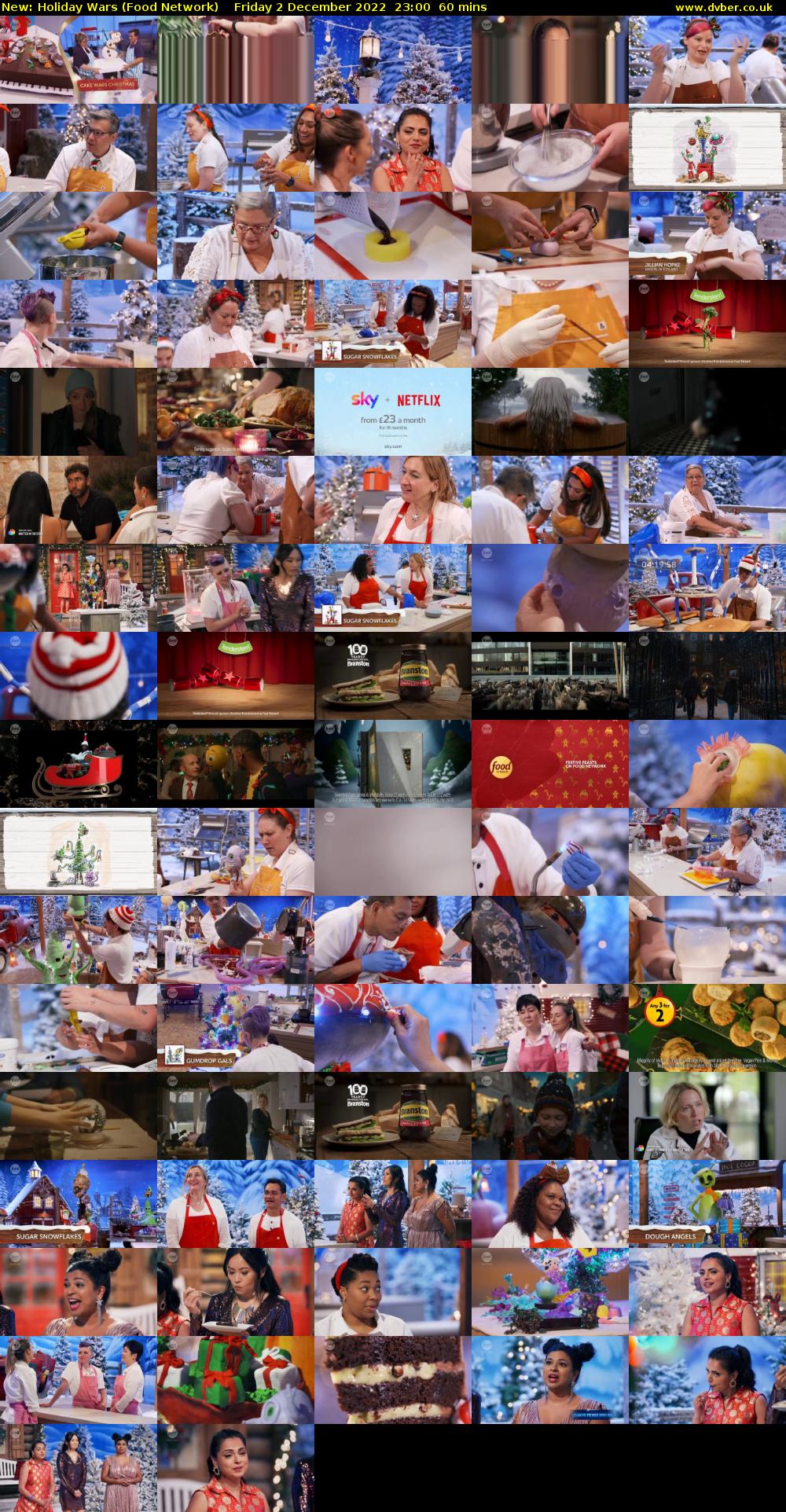 Holiday Wars (Food Network) Friday 2 December 2022 23:00 - 00:00