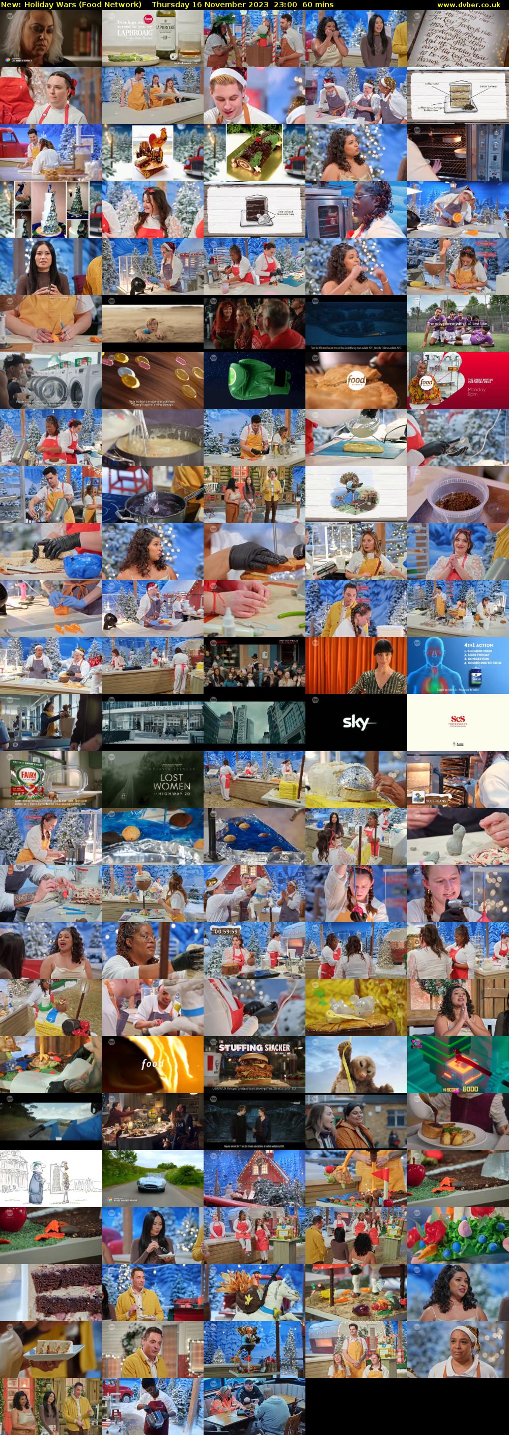 Holiday Wars (Food Network) Thursday 16 November 2023 23:00 - 00:00