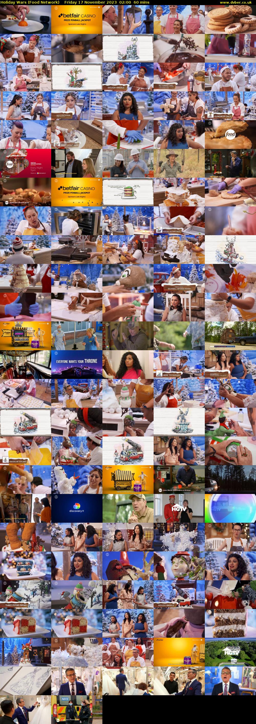Holiday Wars (Food Network) Friday 17 November 2023 02:00 - 03:00