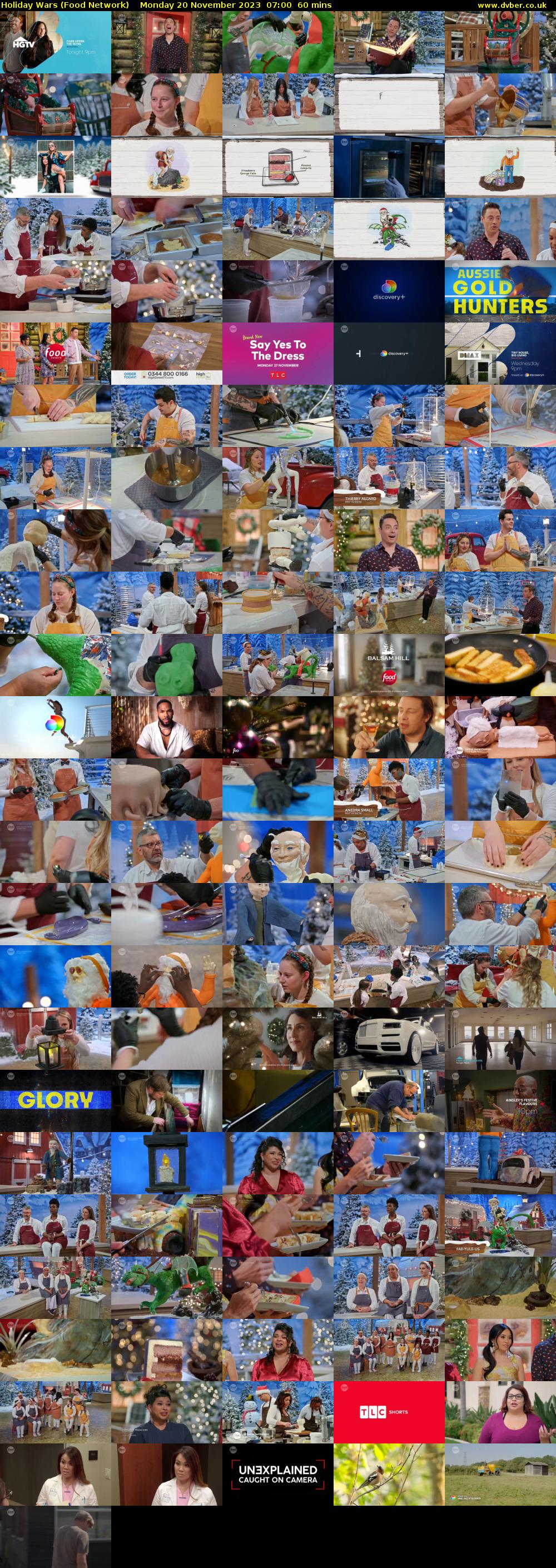 Holiday Wars (Food Network) Monday 20 November 2023 07:00 - 08:00