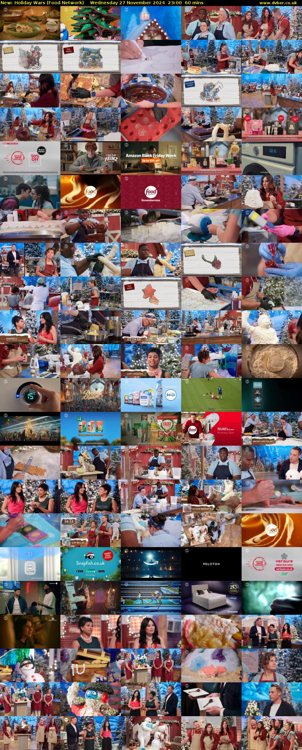 Holiday Wars (Food Network) Wednesday 27 November 2024 23:00 - 00:00
