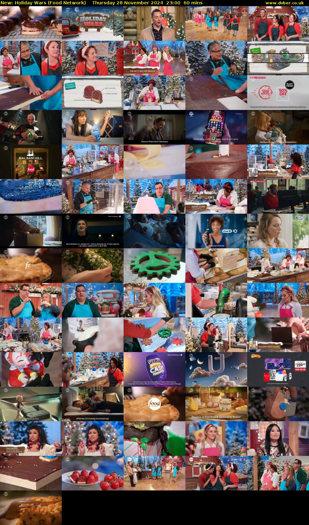 Holiday Wars (Food Network) Thursday 28 November 2024 23:00 - 00:00