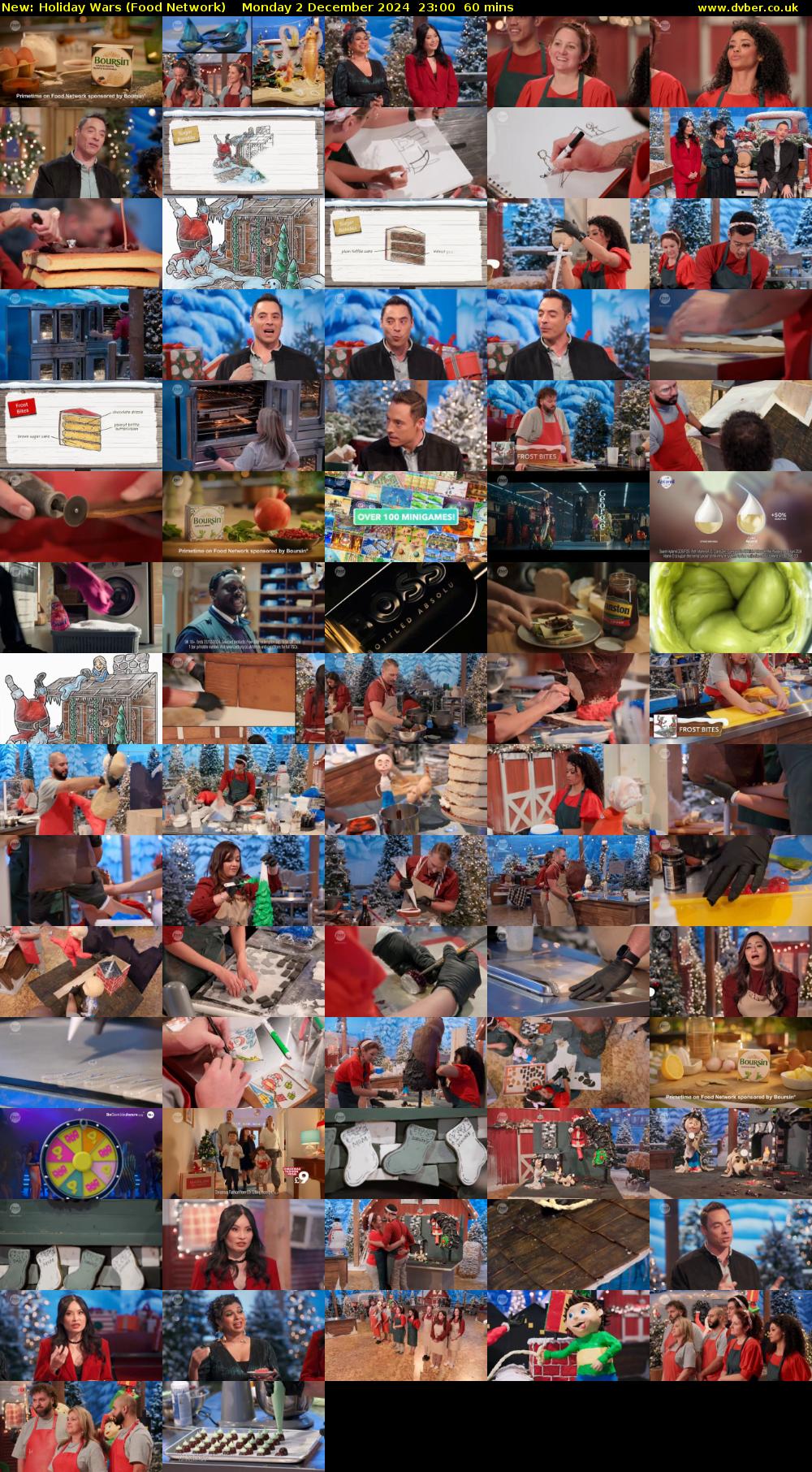 Holiday Wars (Food Network) Monday 2 December 2024 23:00 - 00:00